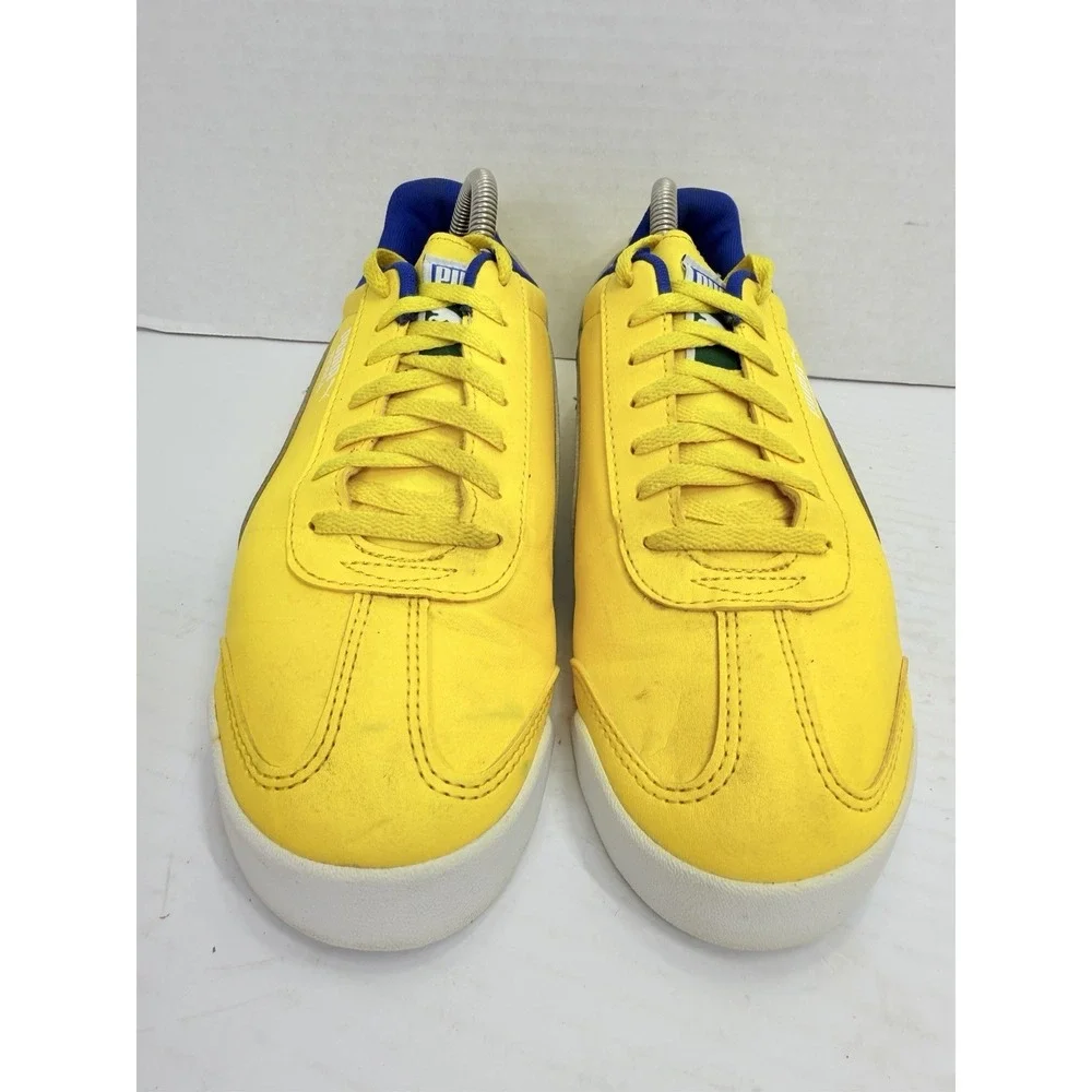 Puma Roma Brazil Dandelion Yellow Green Sneakers Men's US 7C 354259-50